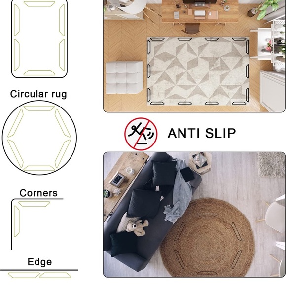 💕NWT Rug Grips - Picture 6 of 9